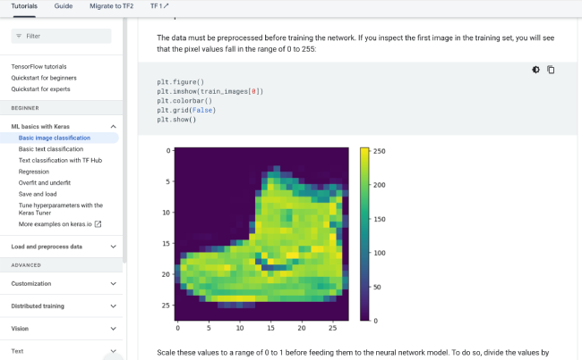 Keras API Interactive Tutorials